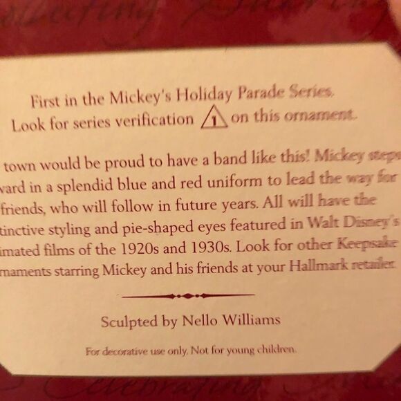 1997 Bandleader Mickey-Mickey’s Holiday Parade - Picture 4 of 4